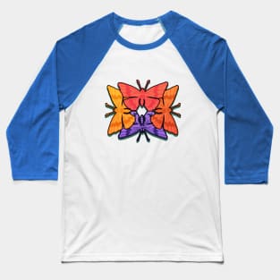 Butterflies Sign Baseball T-Shirt